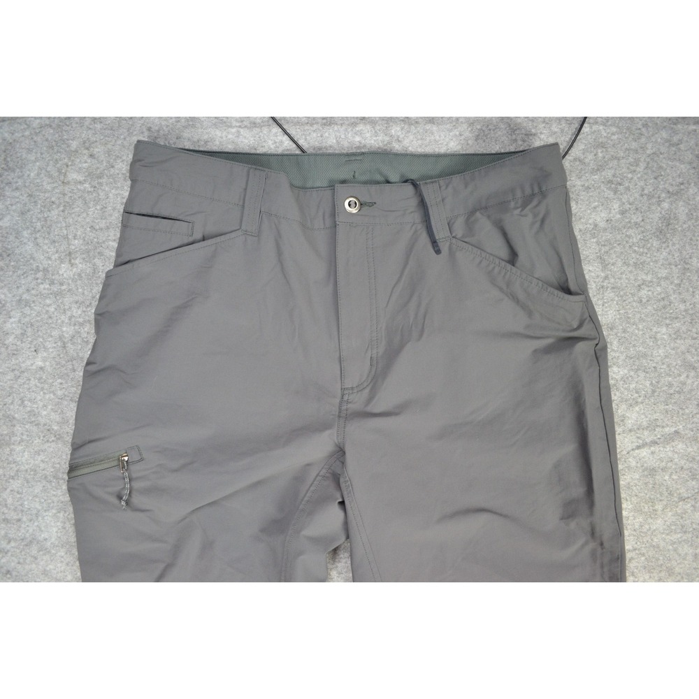 Patagonia Quandry Pants‎ Mens 38 Gray Hiking Outdoor Gorpcore Drawstring 38x29 - Picture 4 of 16